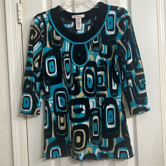 Conviction multicolor women’s top size - Picture 1 of 3